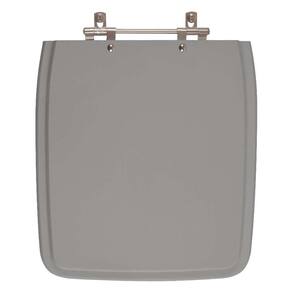 Tampa de Vaso Vila Rica Cinza Escuro para bacia Icasa 6lpf