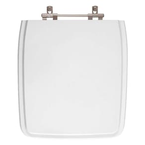 Tampa de Vaso Vila Rica Branco para Bacia Icasa Quadrada Antiga