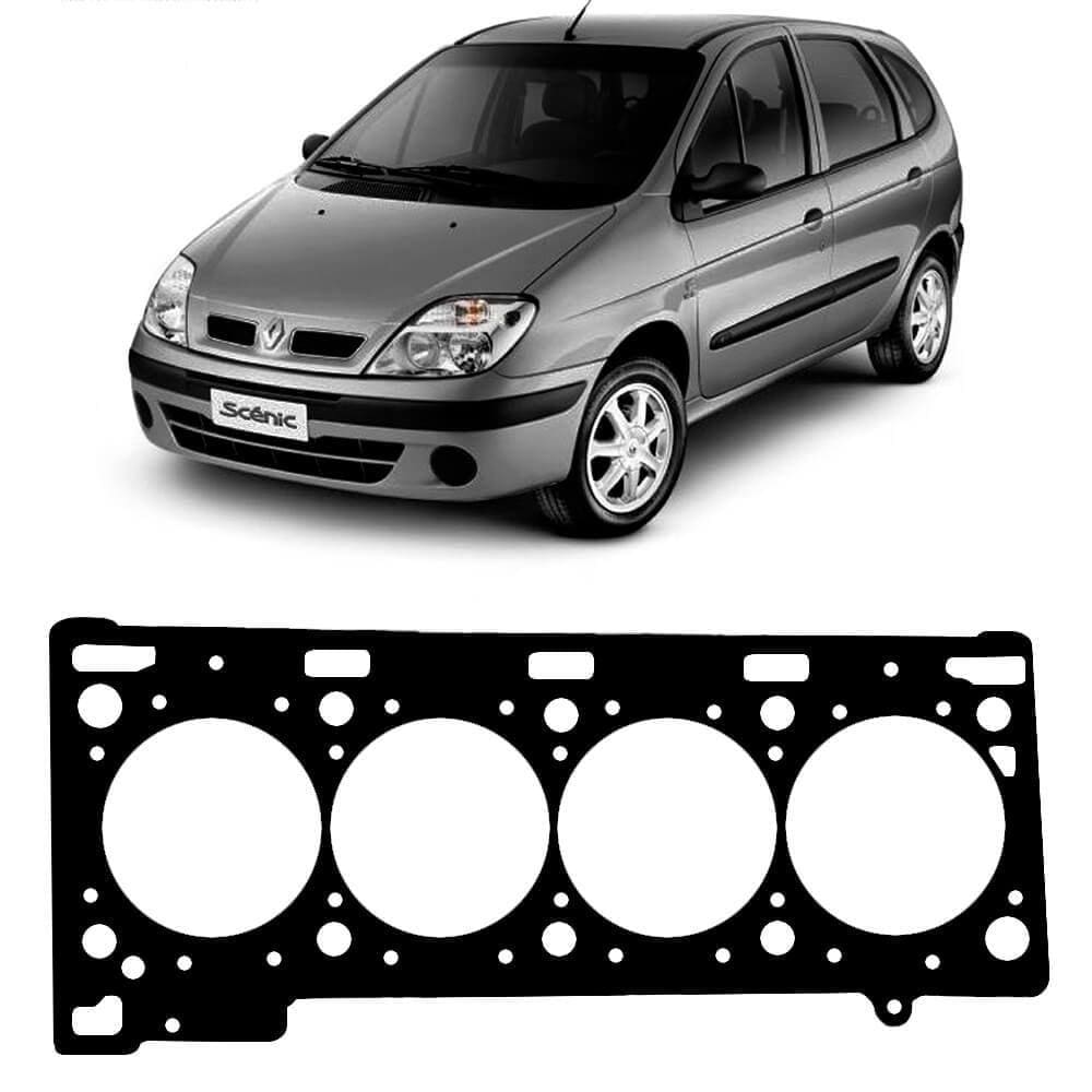 Junta Cabeçote Motor Scenic 2.0 2002 A 2009 Metálica Sabó