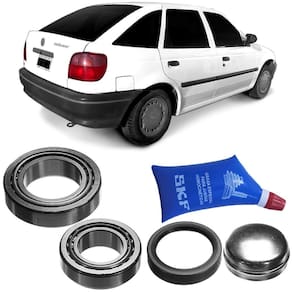 Kit Rolamento Roda Pointer 94 A 96 Traseiro Sem Abs Skf