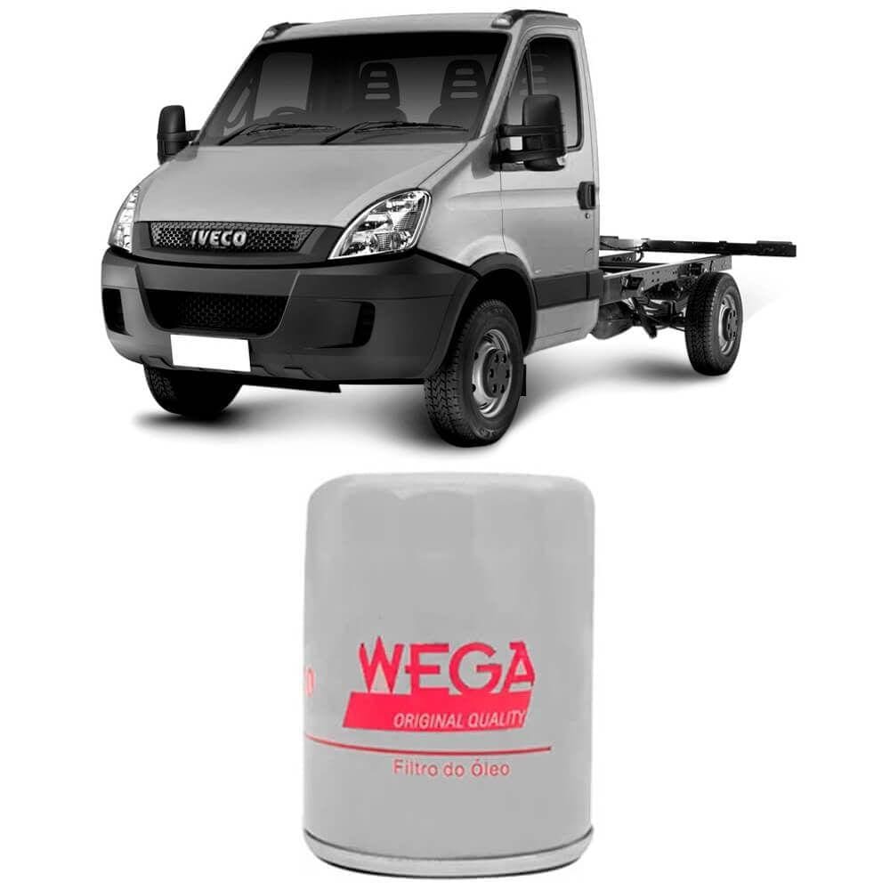Filtro Óleo Iveco Daily 3.0 2008 A 2012 Wega