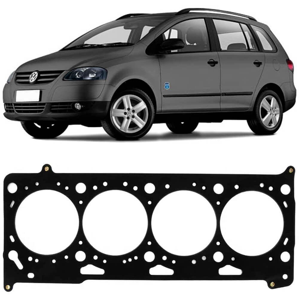 Junta Cabeçote Motor Spacefox 1.6 2006 A 2017 Metálica Sabó