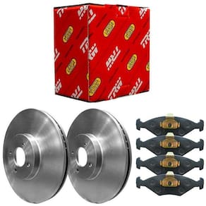 Kt Pastilha Disco Freio Strada 1.4 09/15 Dianteira Ventilado