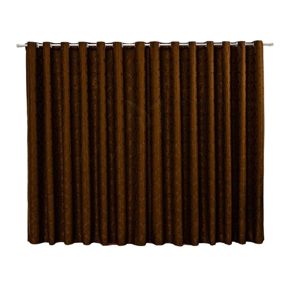 Cortina Para Sala Jacquard Tecido Semi Blackout 4,00X2,50