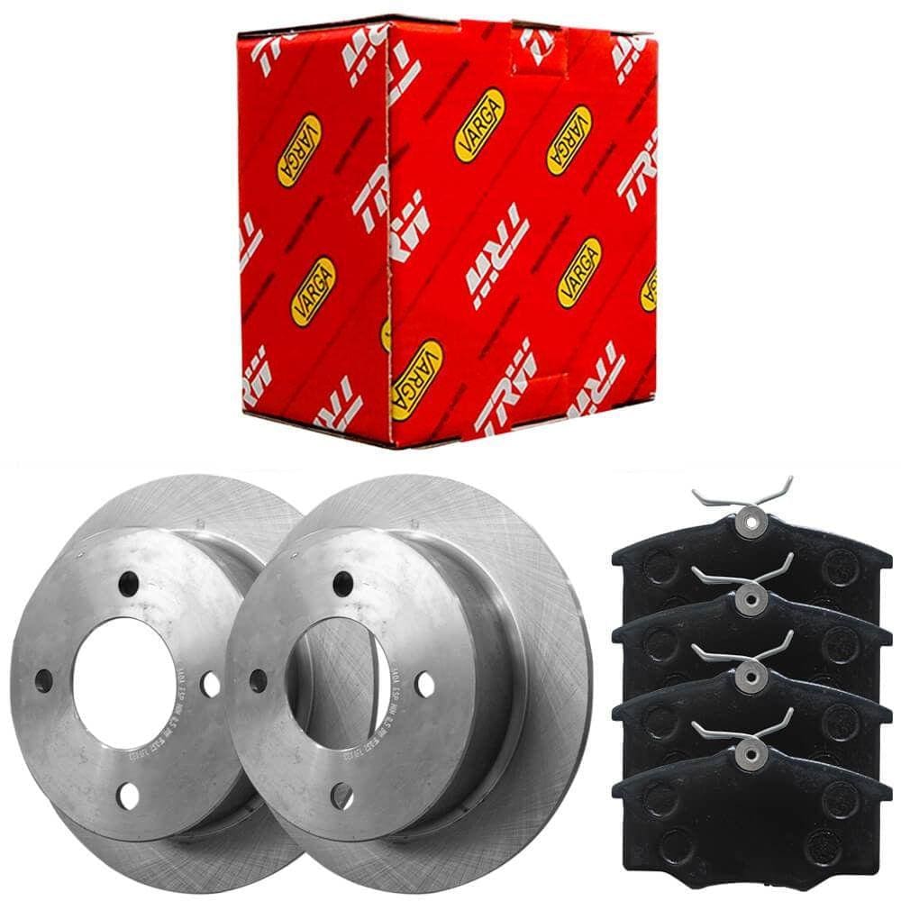 Kit Pastilha Disco Freio Corsa 96/2000 Dianteiro Sólido Trw