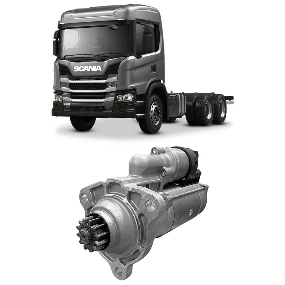 Motor Partida Arranque Scania G360 SEG Automotive 0001261105