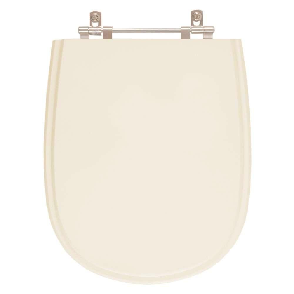 Assento Sanitario Poliester Paris Bone (Bege Claro) para vaso Ideal Standard