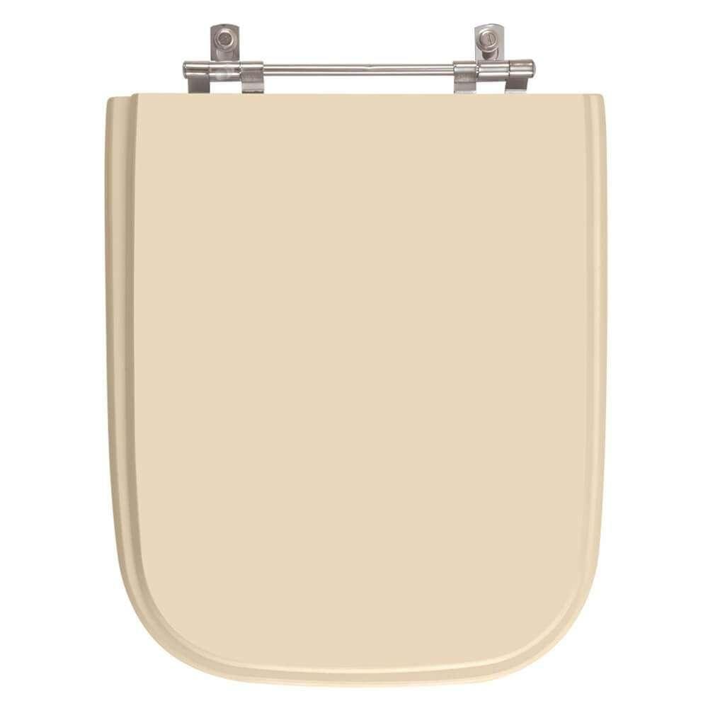 Assento Sanitario Poliester Tivoli Visone (Salmao) para vaso Ideal Standard