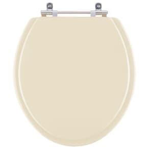 Assento Sanitario Poliester Targa Creme Para vaso Deca
