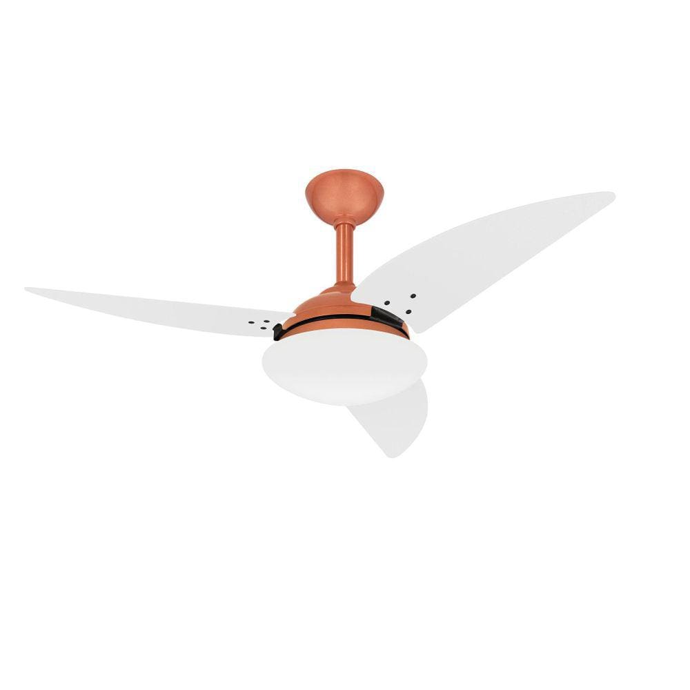 Ventilador Teto Class Cobre 3 Pás Turbo Varanda Ventax 220V