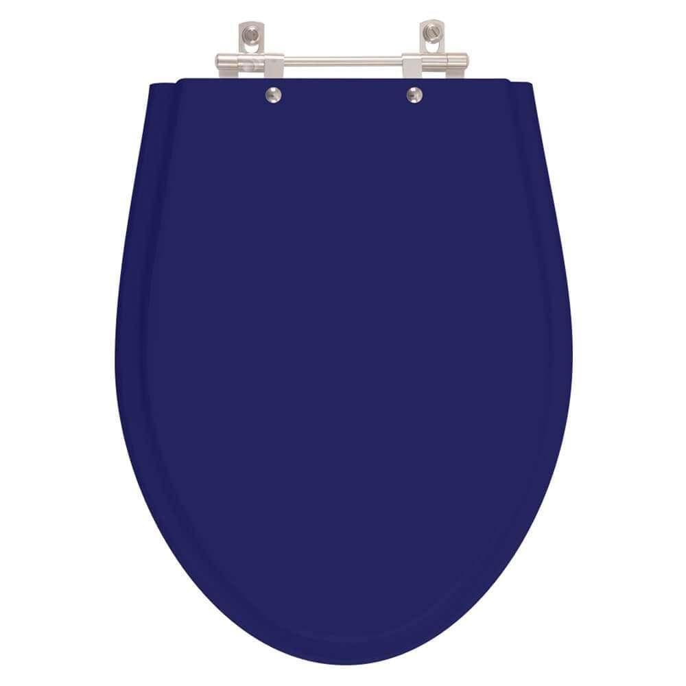 Assento Sanitário Absolute Azul Para Louça Ideal Standard
