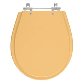 Assento Sanitário Avalon Papaya para vaso Ideal Standard