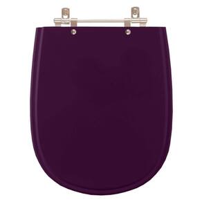 Assento Sanitário Poliester Paris Ametista (Roxo) para vaso Ideal Standard