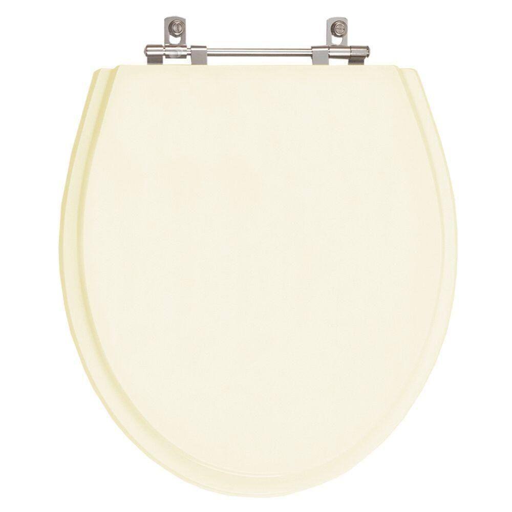 Assento Sanitário Poliester Windsor Creme (Bege Claro) para vaso Deca