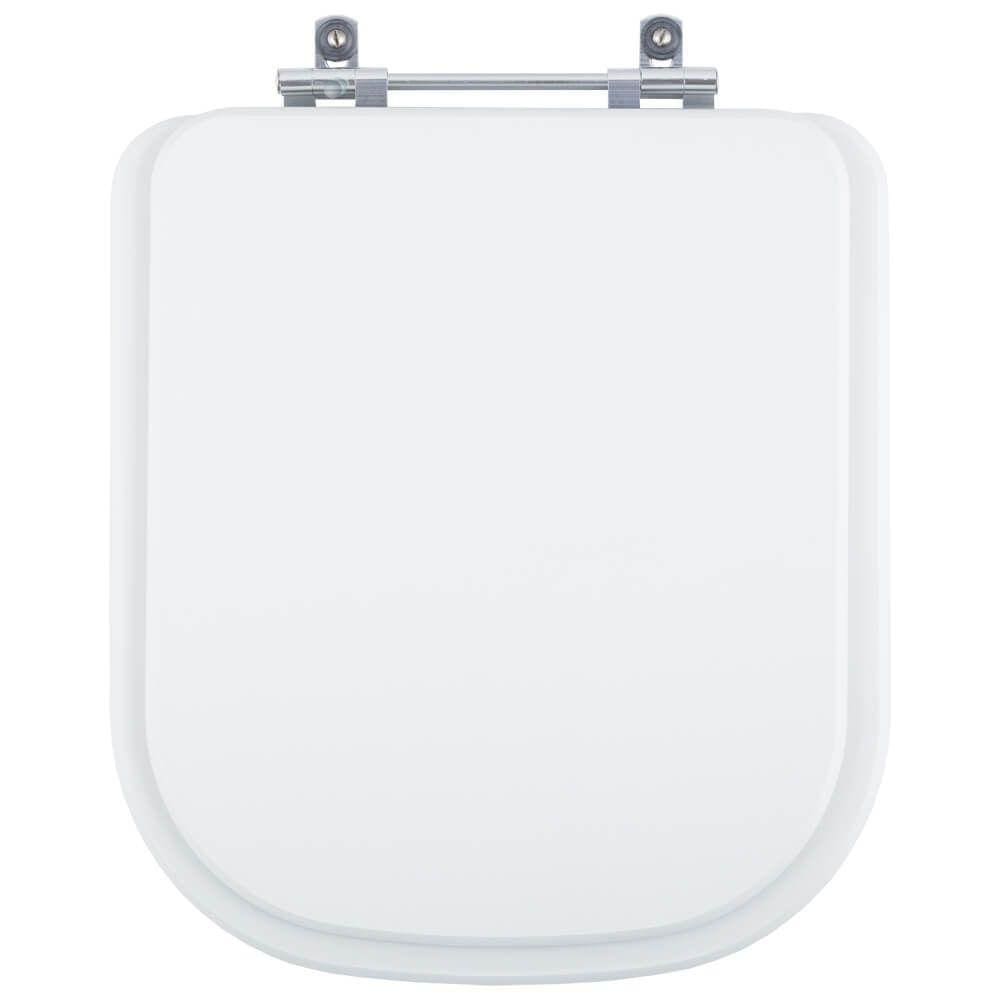 Assento Sanitário Poliéster Gap Branco para vaso Roca 1.6gpf 6lpf