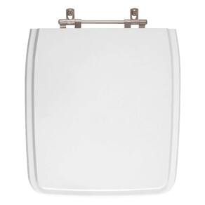 Assento Sanitário Poliéster Vila Rica Branco para vaso Icasa
