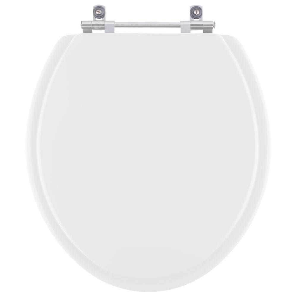 Tampa de Vaso Acrilico Diamantina Branco para bacia Icasa 6lpf
