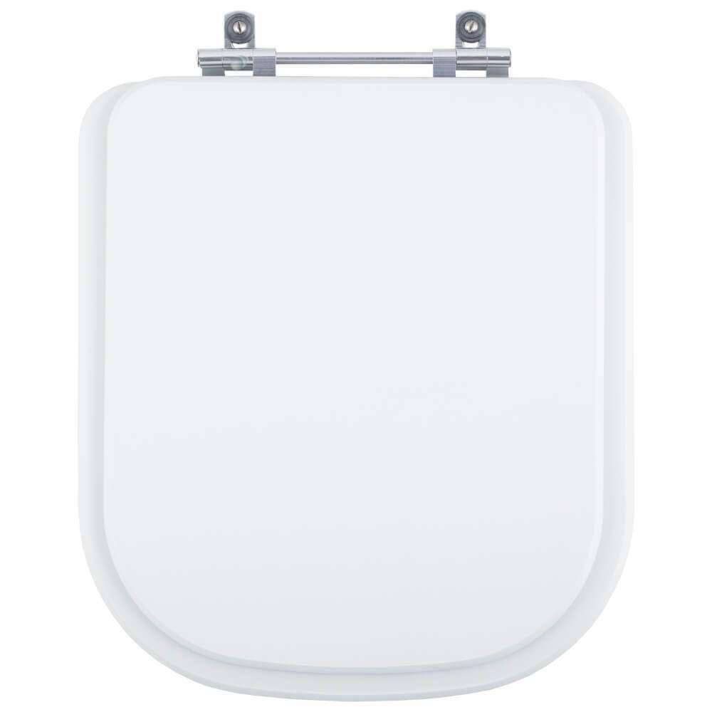Tampa de Vaso em MDF Misti Branco para bacia Icasa