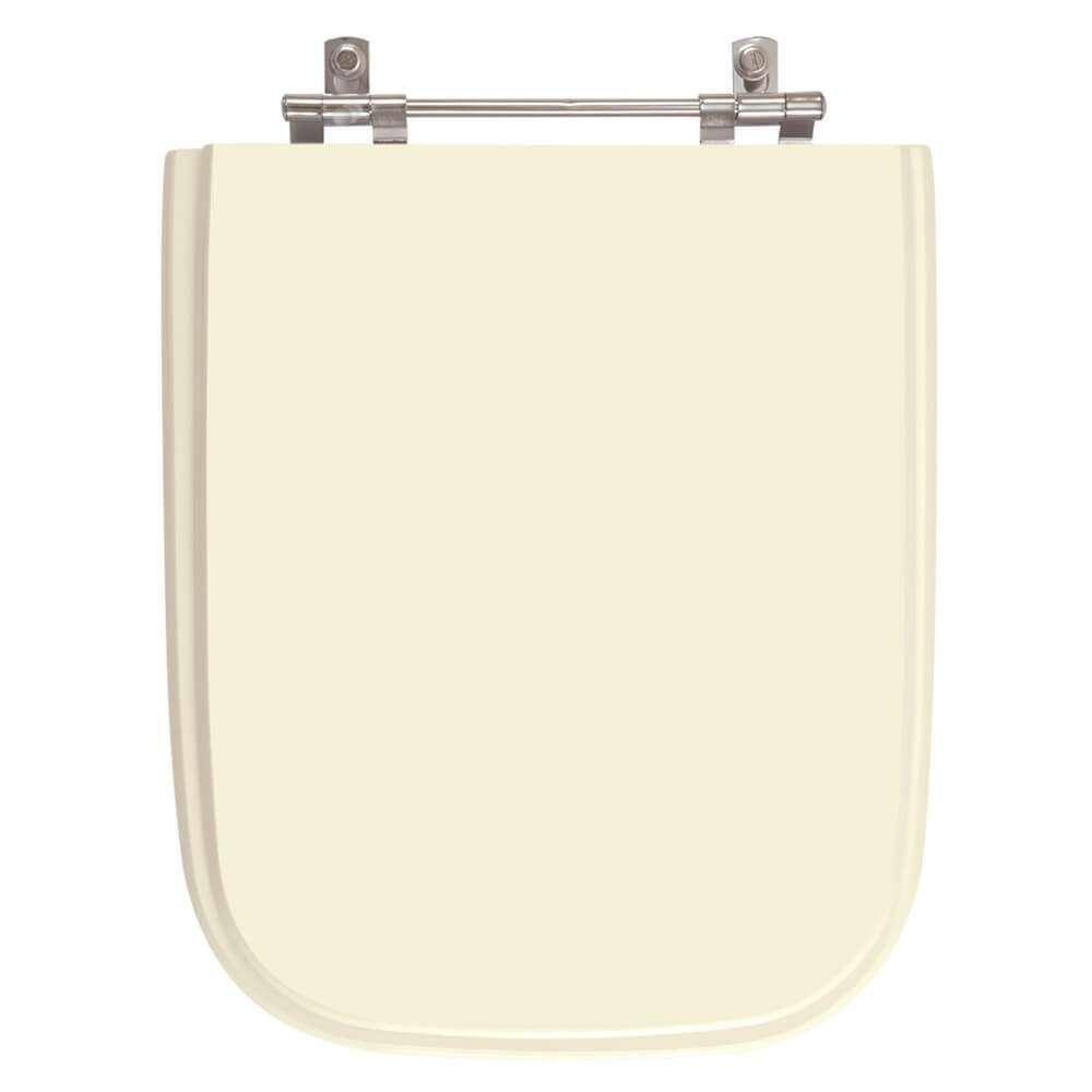 Tampa de Vaso Poliester Tivoli Bege Claro para bacia Ideal Standard