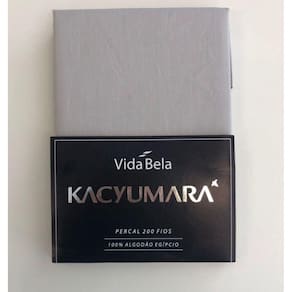 Kit 2 Fronhas Vida Bela 200 Fios Lisa 50 X 70Cm Kacyumara