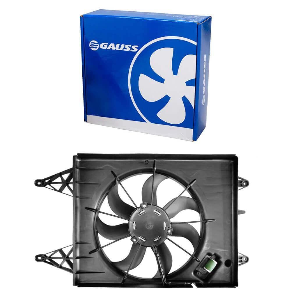 Ventoinha Radiador Golf Polo Fox 2006 a 2019 Com Ar Gauss GE