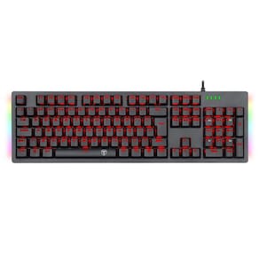 Teclado Gamer Mecânico T-Dagger Bermuda Pt Led Red Swicht Blue