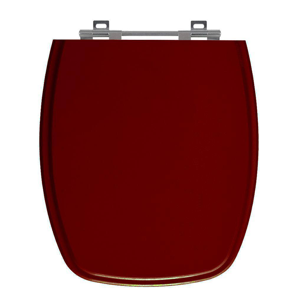 Tampa de Vaso Stylus Mogno Tampa para Vaso Celite de Madeira Laqueada