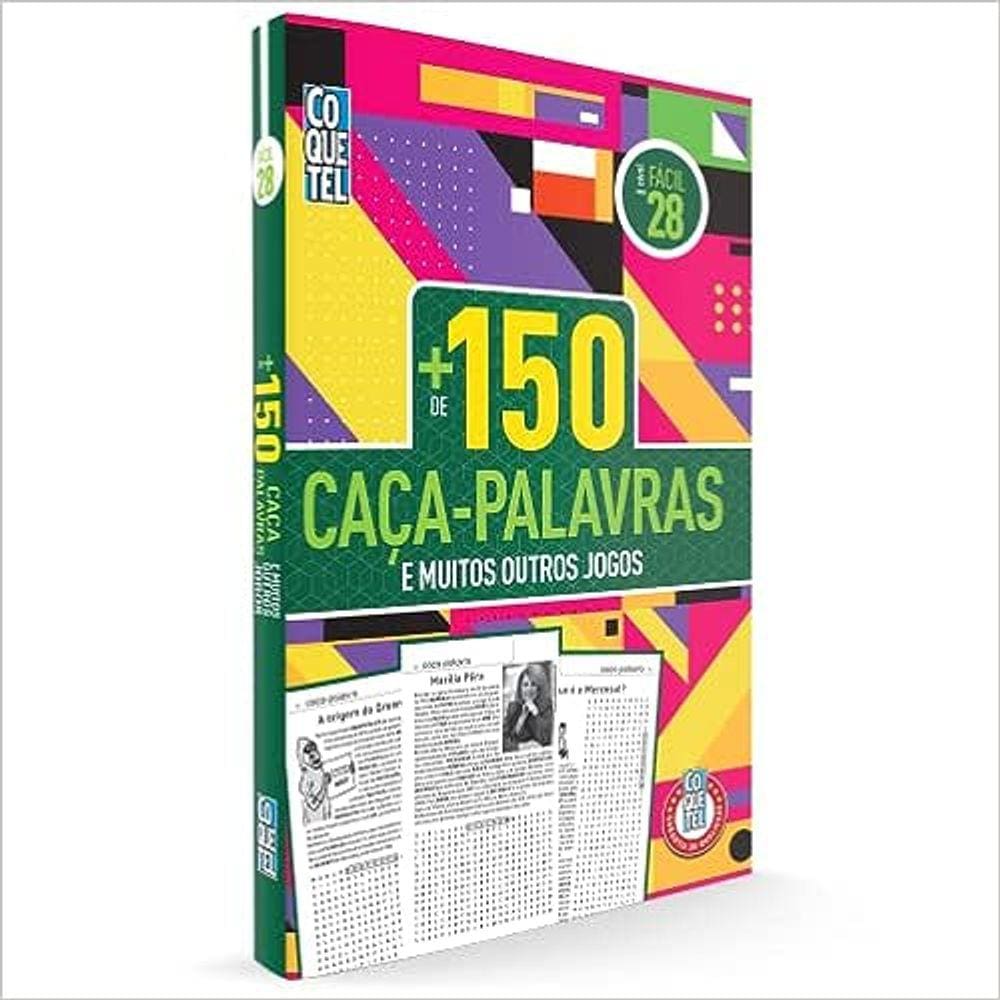 Livro Coquetel - 150 Caça Palavras - Ed 28
