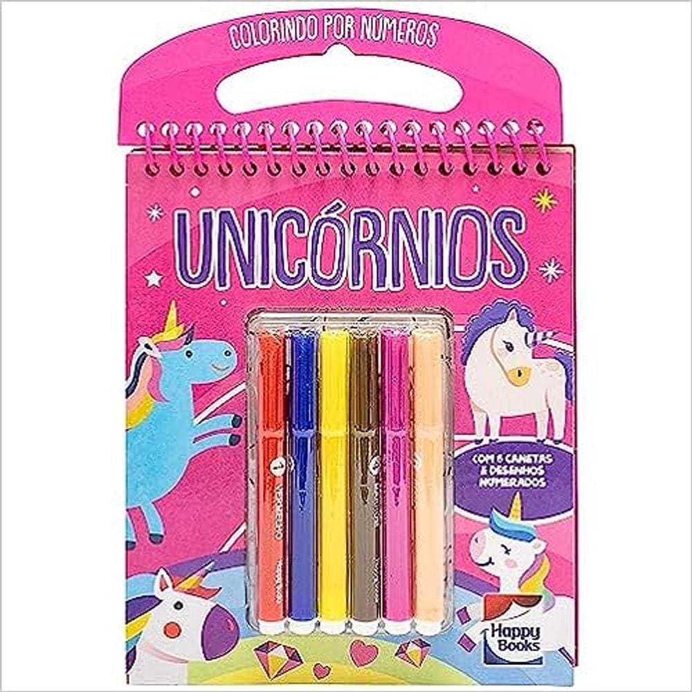 Colorindo Por Números - Unicórnios