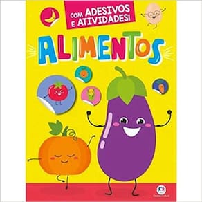 Alimentos - Com Adesivos E Atividades