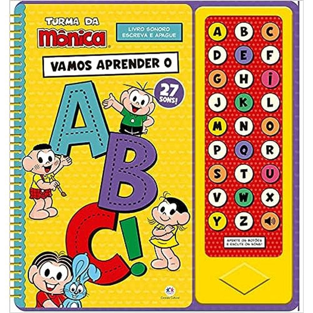 Turma Da Mônica - Vamos Aprender O Abc
