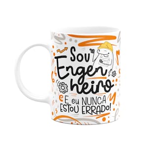Caneca Flork Profissões - Sou Engenheiro