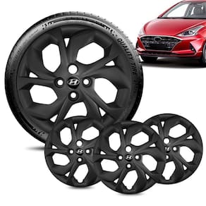 Jogo 4 Calota Hyundai HB20 aro 15 2020 Preta Brilha Emb Pt