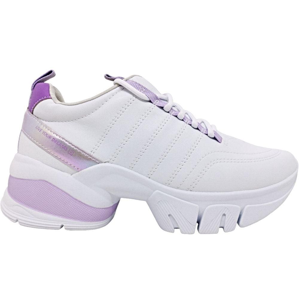 Tênis Feminino Casual Chunky Dia a Dia Live Your Dreams Ramarim 2380201