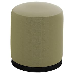 Puff Puf Para Sala Base Metal Saien Linho SL 75 Peer