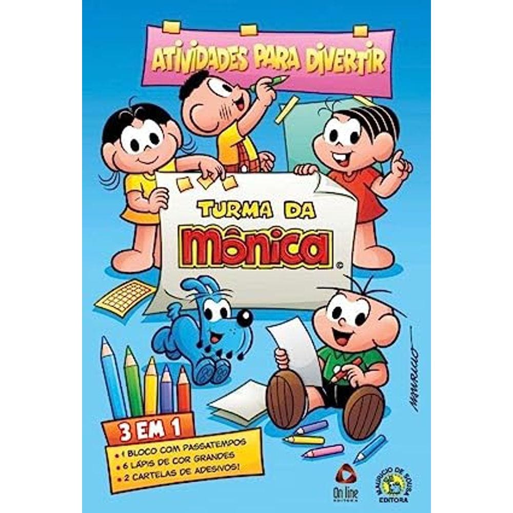Turma Da Mônica - Atividades Para Divertir
