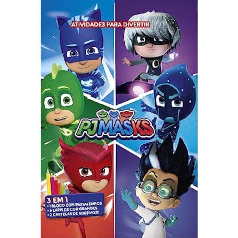Pj Mask - Atividades Para Divertir