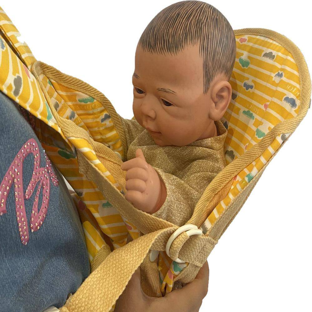 Bebê Reborn Menino Realista Nana Macia Bolsa Recem Nascido no Shoptime