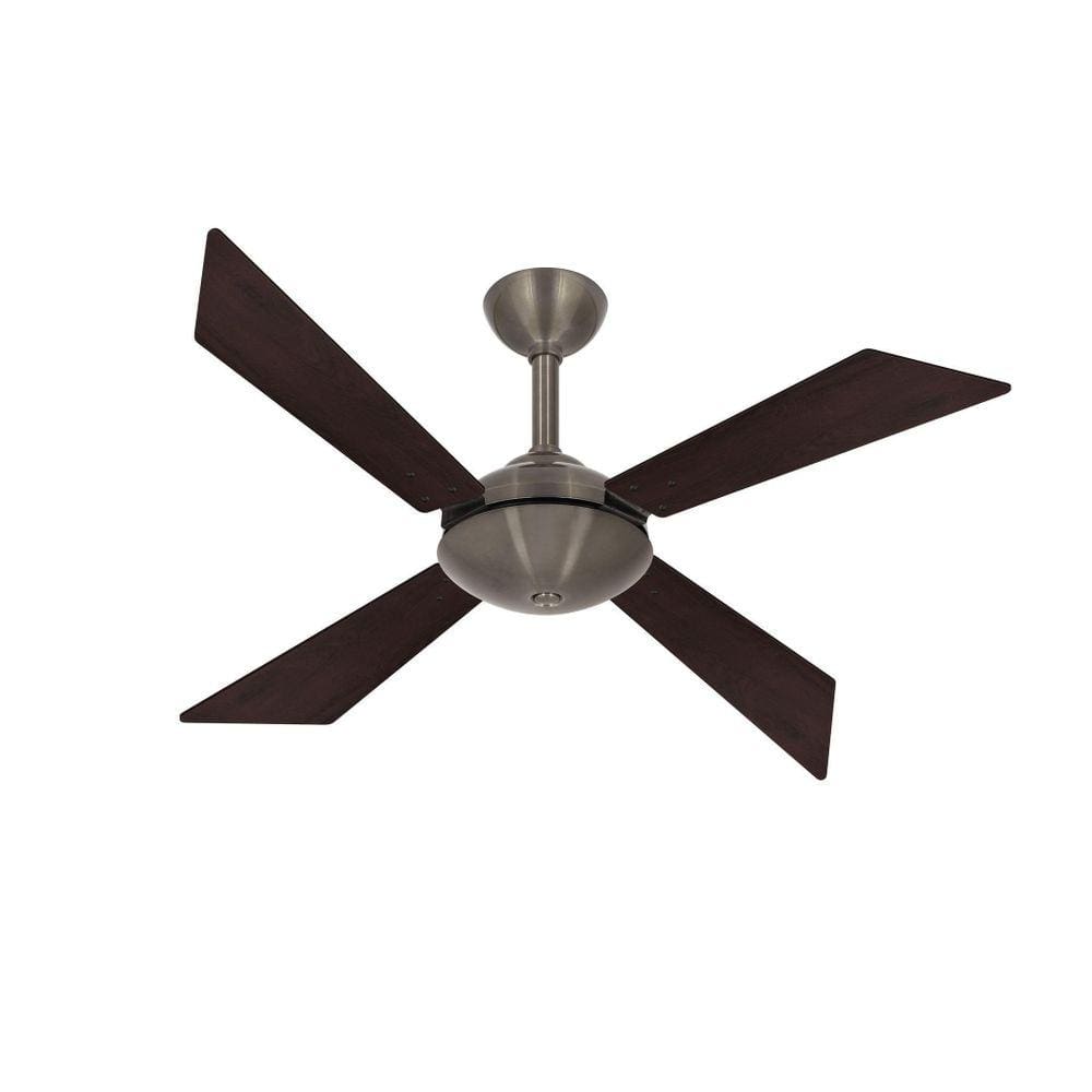 Ventilador Teto Bronze Tech 4 Pás Sala Econômico Ventax 110V