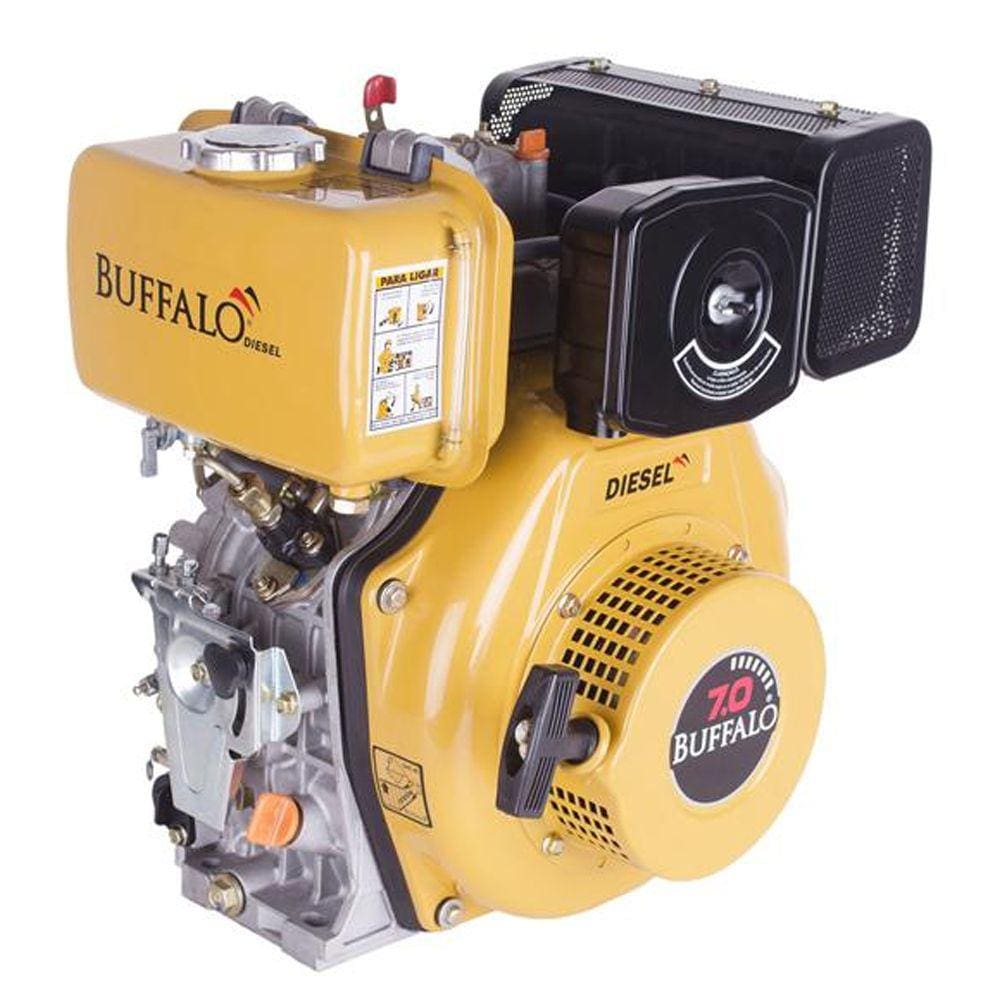 Motor À Diesel 7cv 306cc 4 Tempos Partida Manual Buffalo