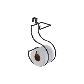 Suporte Para Papel Higiênico Duplo Caixa Acoplada Em Aço Carbono Superiore Future Onix