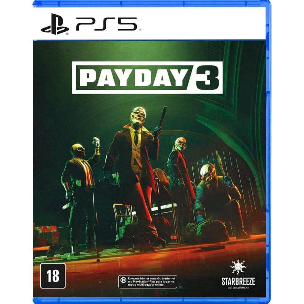 Jogo Payday 3 - Playstation 5 - 505 Games