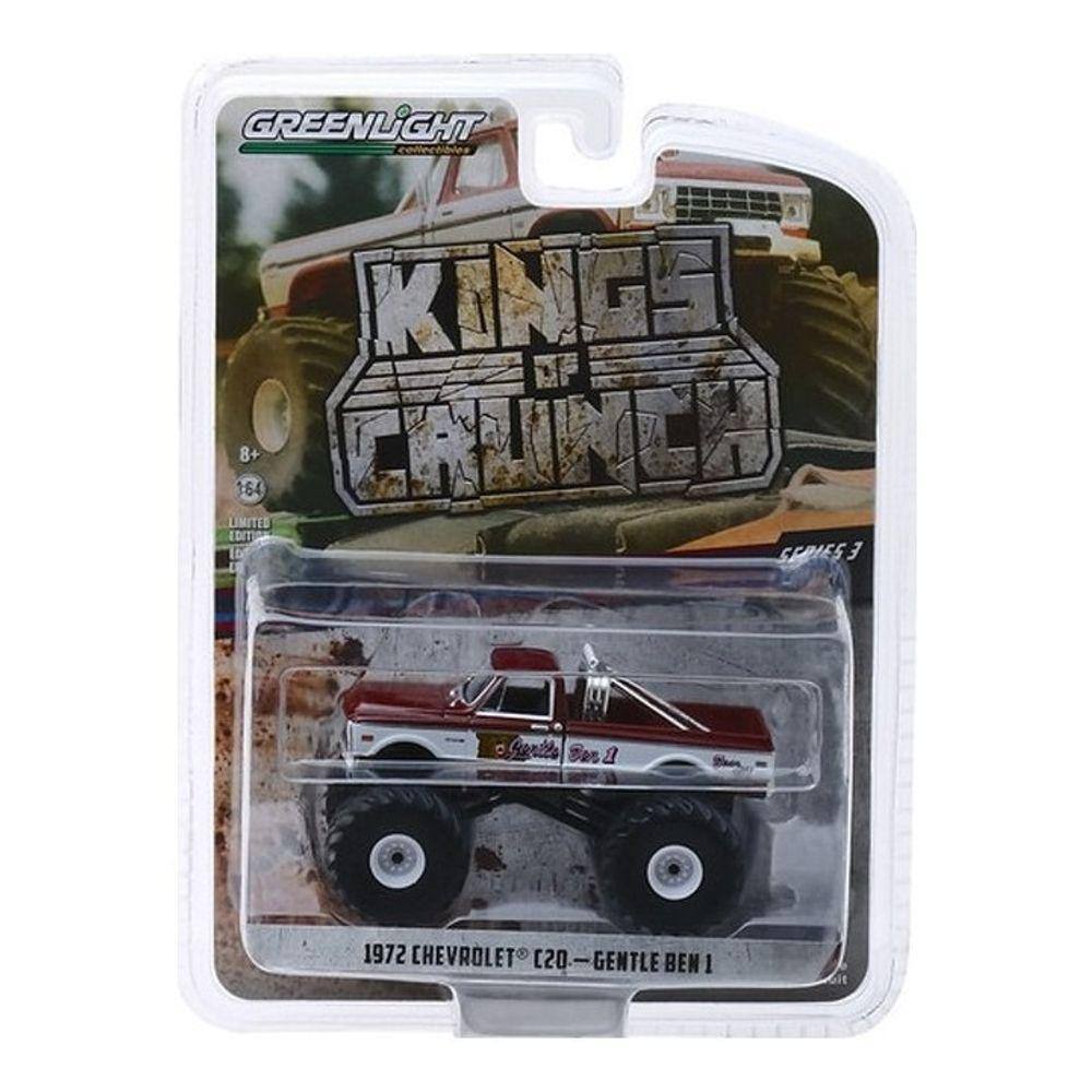 Miniatura Greenlight Kings Of Crunch Chevrolet C20 1972 1/64