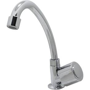Torneira de Mesa Bica Média para Cozinha Cromada C4 1169 Bognar Metais