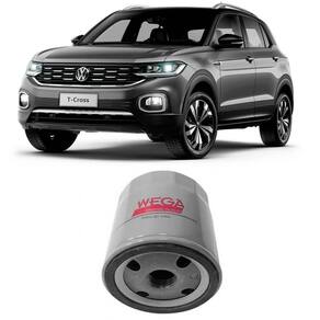 Filtro Óleo Volkswagen T-Cross 1.0 1.4 2019 a 2020 Wega