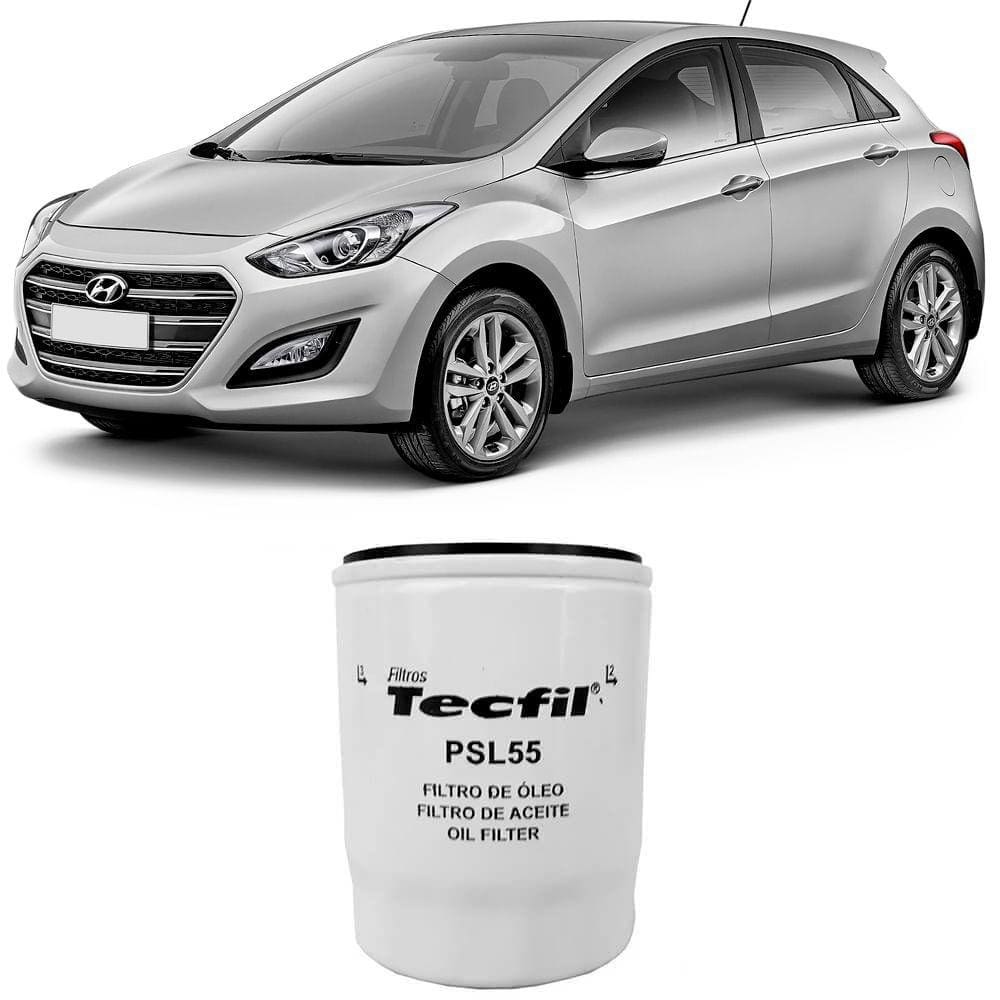 Filtro Óleo Hyundai I30 2009 A 2016 Tecfil