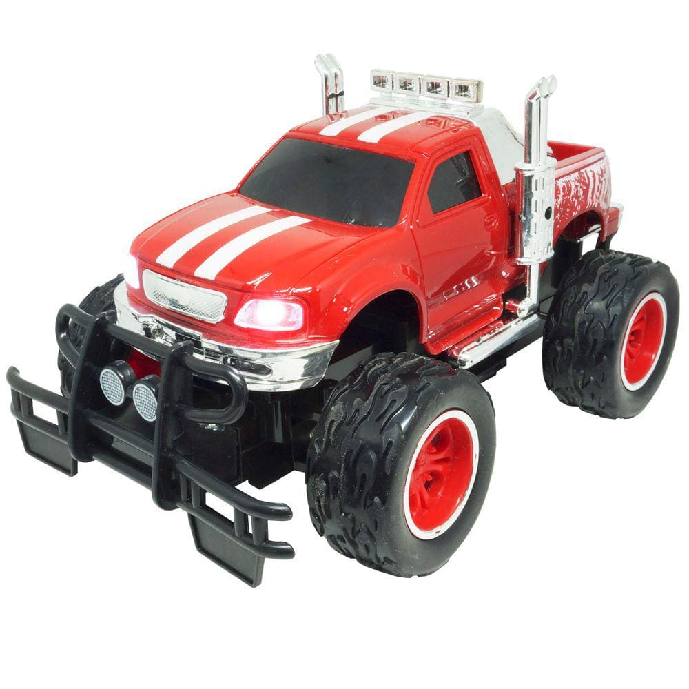 Carrinho de Controle Remoto Grande 4x4 RC Monster Truck Off-Road