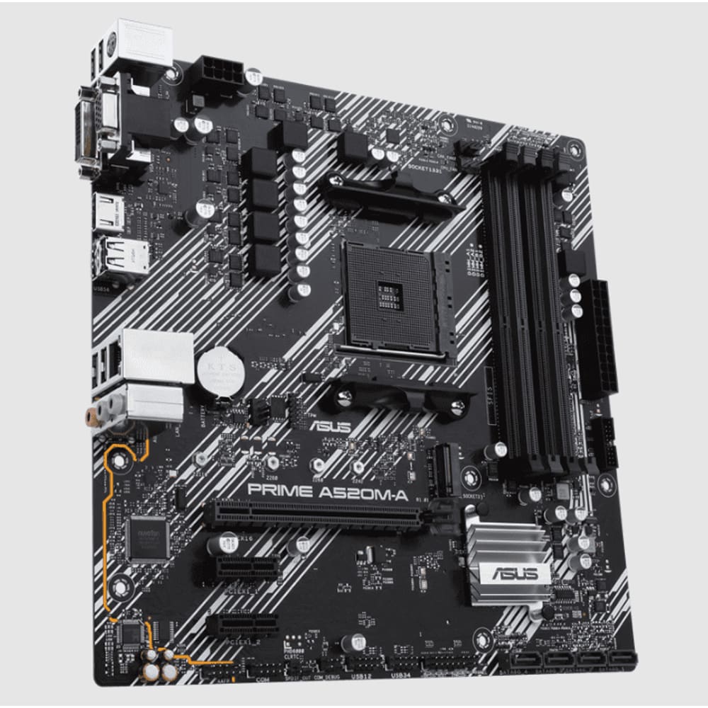 Placa Mãe ASUS Prime A520M-A Iisocket AM4 90MB17H0-M0EAY0I
