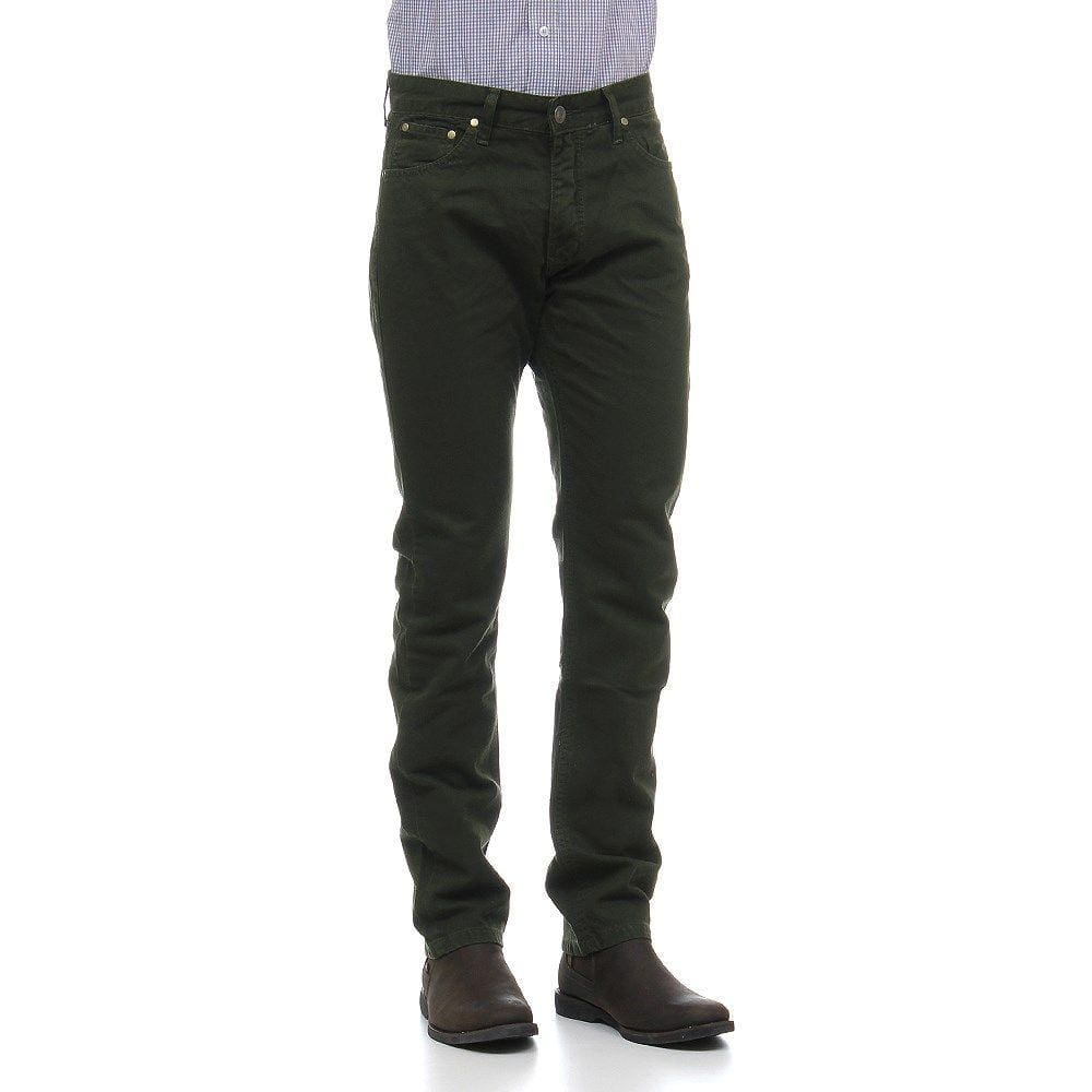 Calça Masculina Sarja Verde Regular Wrangler 26620