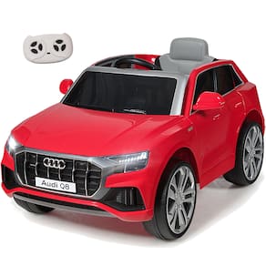 Carro Eletrico Zippy Toys Audi Q8 12V Controle Remoto Vermelho